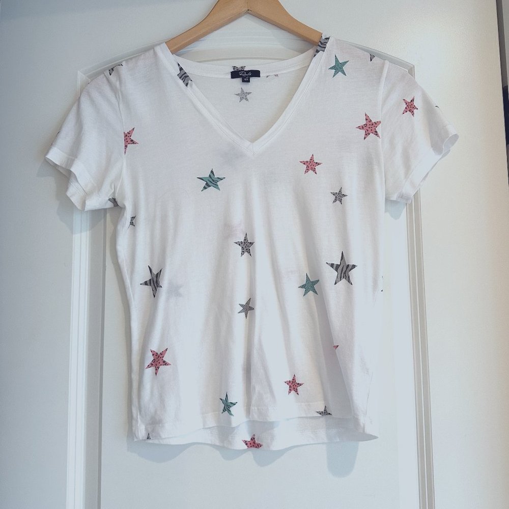 Rails Cara Star V-Neck T-Shirt XXS